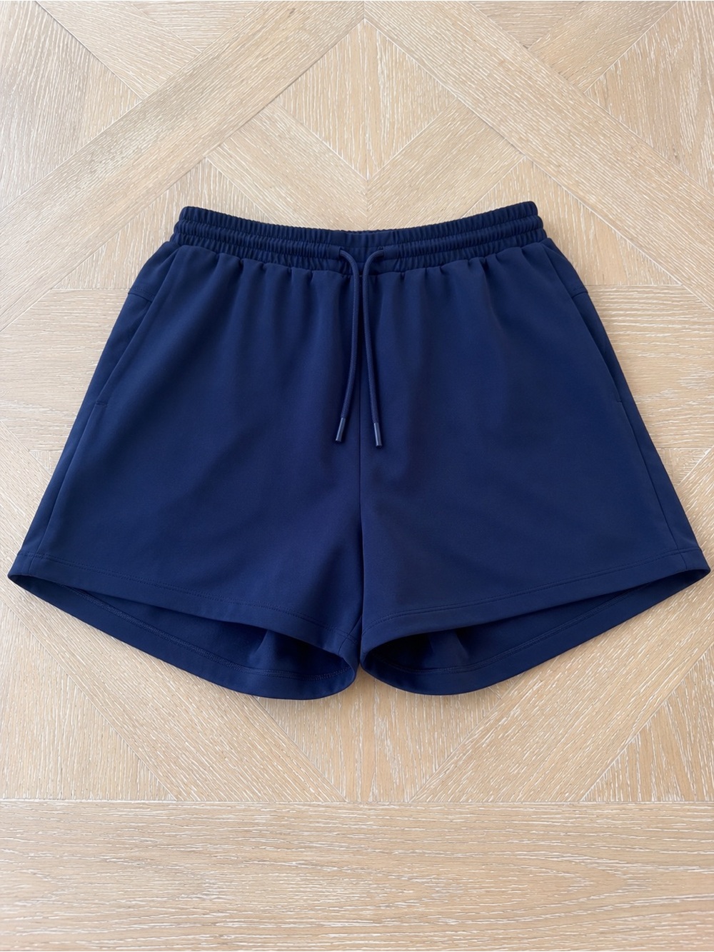 Lululemon Pace Breaker Mesh Lined Shorts Navy Blue Men’s Large Athletic Gym